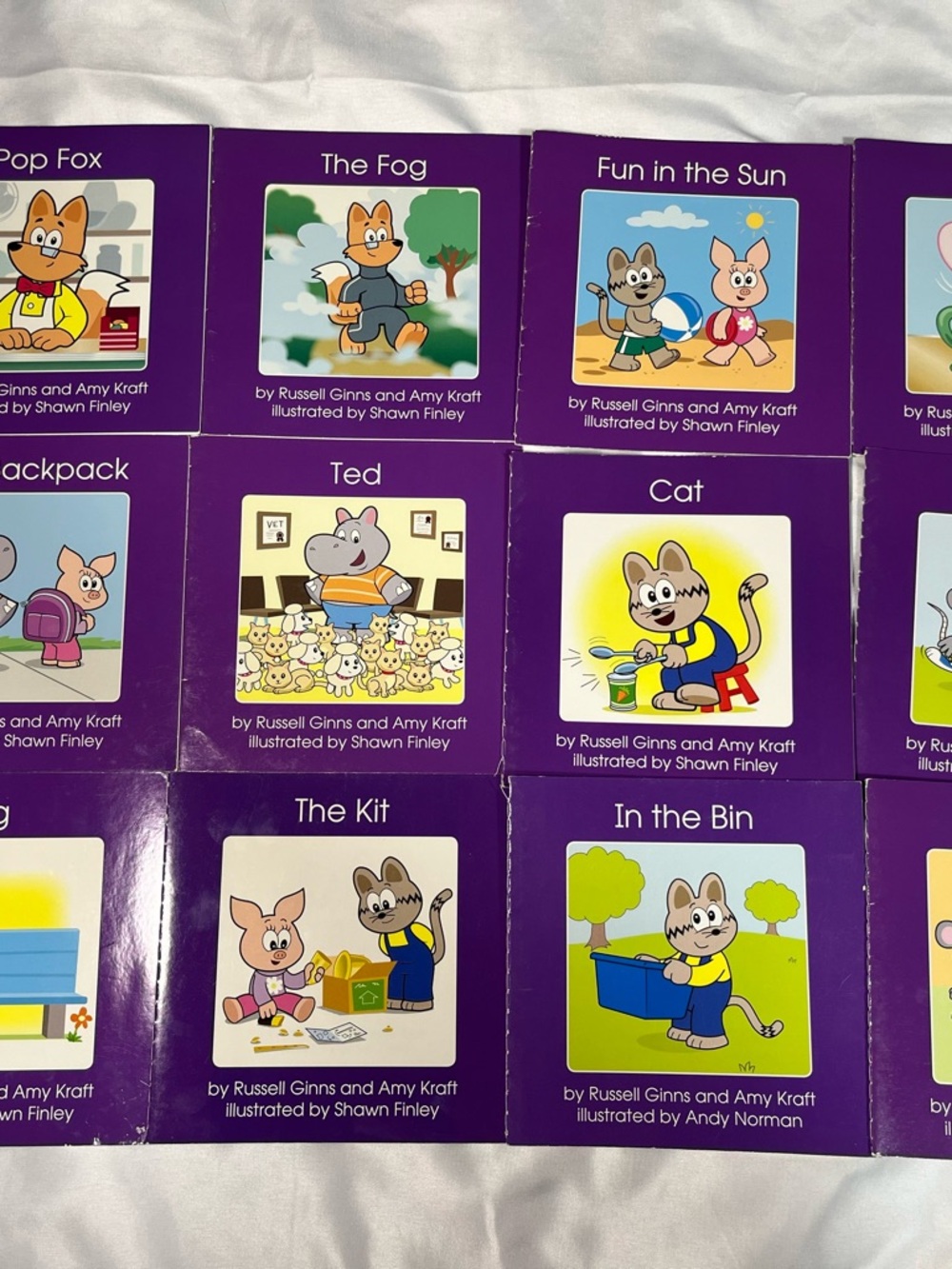 Hooked on Phonics Level 4 Learn to Read Lot 12 Books Purple Set‎ Paperback